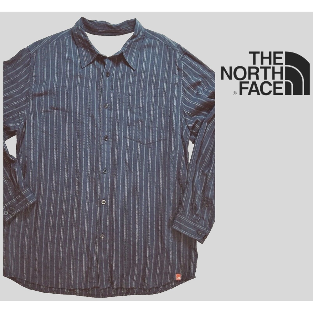 The North Face - Men's XL Long Sleeved Shirt - Button Up - Fishing Shirt Vented